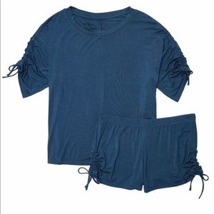 Pajama Set with Cinched Details